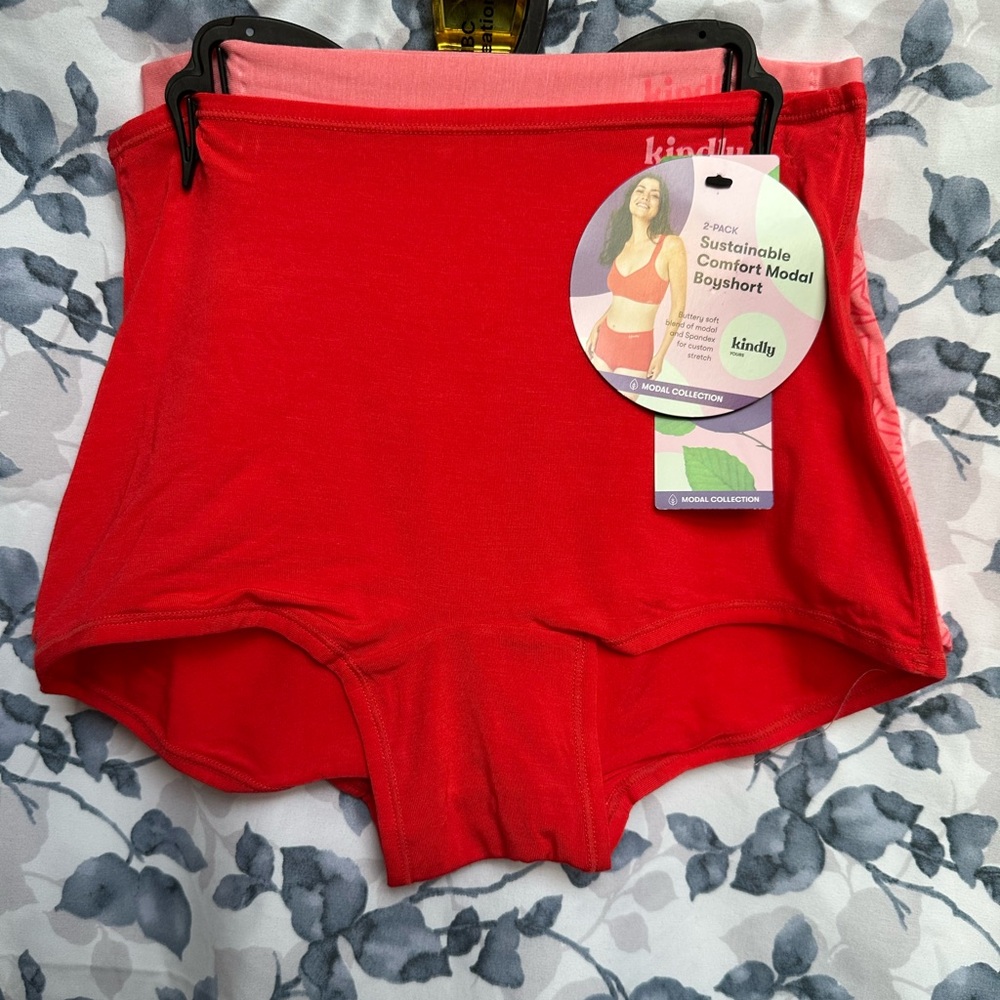 Red Boyshort Underwear